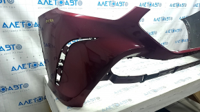 Front bumper bare Toyota Highlander 20-24 XSE red, scratches, broken mount