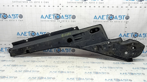 The front right underbody protection of a Toyota Venza 21-24 is worn out.