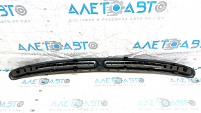 Long windshield defroster grille for Fiat 500 12-19 (black)