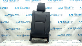 Rear seat, 3rd row, upper left, Toyota Highlander 20-23, black leather, Platinum, XSE, with headrest and bracket, dented leather