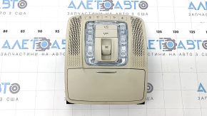 Mercedes W167 GLE 350 450 20-24 front headlight for panoramic windows and sunroof, beige, scratches, needs cleaning