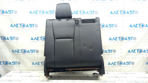 Rear seat, 3rd row, upper part, right, Toyota Highlander 20-23, black leather, Platinum, XSE, with headrest and bracket, dented leather