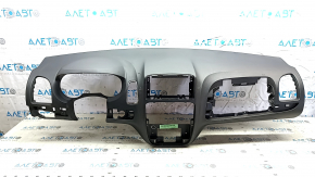 Dashboard front panel without Airbag Dodge Grand Caravan 11-20 black, scratches, abrasions
