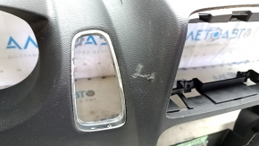 Dashboard front panel without Airbag Dodge Grand Caravan 11-20 black, scratches, abrasions