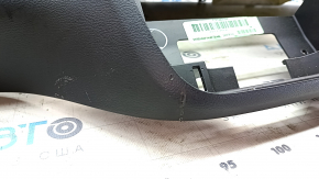 Dashboard front panel without Airbag Dodge Grand Caravan 11-20 black, scratches, abrasions