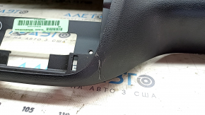Dashboard front panel without Airbag Dodge Grand Caravan 11-20 black, scratches, abrasions