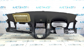 Dashboard front panel without Airbag Dodge Grand Caravan 11-20 black, scratches, abrasions