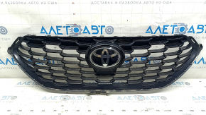 Radiator grill with emblem Toyota Highlander 21-25 XSE, under radar, sand