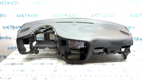 Mitsubishi Outlander 14-22 black dashboard without airbag, scratches