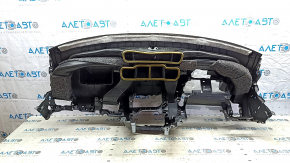 Mitsubishi Outlander 14-22 black dashboard without airbag, scratches