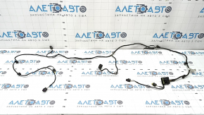 Mercedes W167 GLE 350 450 20-23 front bumper wiring for parking sensors and radar cruise control, the parking sensor connector is broken