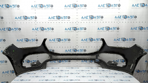 Bare front bumper for Mercedes W167 GLE 350 450 20-23 with parking sensors, silver 859