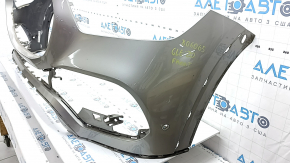 Bare front bumper for Mercedes W167 GLE 350 450 20-23 with parking sensors, silver 859