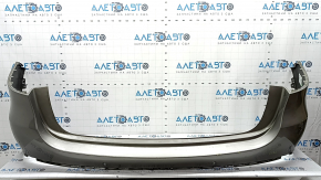 Bare rear bumper for Mercedes W167 GLE 350 450 20-23 with parking sensors, silver 859, cracks in mounts, scratches, dent