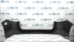 Bare rear bumper for Mercedes W167 GLE 350 450 20-23 with parking sensors, silver 859, cracks in mounts, scratches, dent