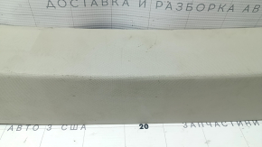 Dodge Journey 11-20 rear headliner, gray plastic, scratches, needs cleaning