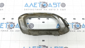 Frame of the rear bumper trim lower left Mercedes W167 GLE 350 450 20-23 chrome