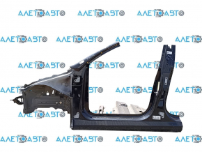 Tesla Model Y 20 front left quarter - on body, iron panel, black PBSB