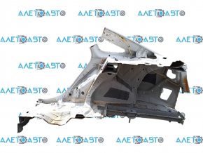 Quarter wing rear right Hyundai Sonata 15-19 white, putty, butt, on the body