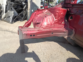 Red front right quarter panel for Toyota Prius 50 16-22 on the body