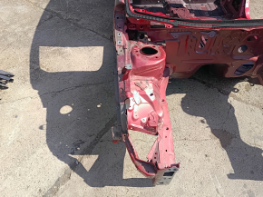 Red front right quarter panel for Toyota Prius 50 16-22 on the body