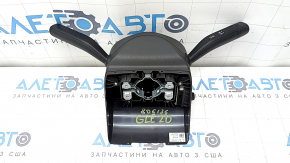 Steering column switches guitar assembly Mercedes W167 GLE 350 450 20-24 black with a cable without heated steering wheel, under the steering column adjustment, worn