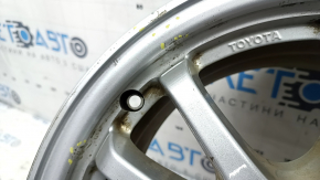Wheel rim R15x6.5J Toyota Prius 50 16-22 curb