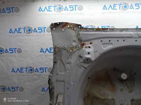 Trunk tray Toyota Prius V 12-17 on the body, white 070