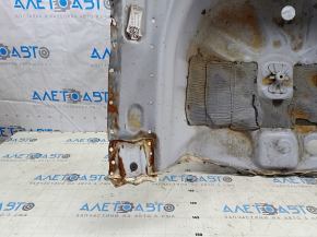 Trunk tray Toyota Prius V 12-17 on the body, white 070