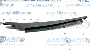 Door trim inner rear left Toyota Highlander 20- black