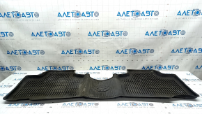 Set of floor mats for Toyota Highlander 20-24 rubber, black