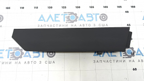 Left rear center console side trim for Volvo XC60 18-25, black, lower, scratches