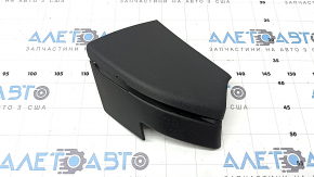 Left rear pillar trim under the belt for Volvo XC60 18-25 black, 2 parts, scratched