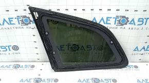 Volvo XC60 18-25 rear right window with no TV tuner, tinted, with glossy black molding, glued, torn seal
