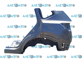 Quarter wing rear left Nissan Rogue 21-23 US built, on body, graphite