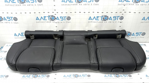 Volvo XC60 22-25 black Nappa leather rear seat bottom with child seat, scratches, dents, dry cleaning, water contact, rusty frame