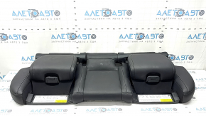Volvo XC60 22-25 black Nappa leather rear seat bottom with child seat, scratches, dents, dry cleaning, water contact, rusty frame