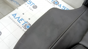Volvo XC60 22-25 black Nappa leather rear seat bottom with child seat, scratches, dents, dry cleaning, water contact, rusty frame