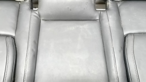 Volvo XC60 22-25 black Nappa leather rear seat bottom with child seat, scratches, dents, dry cleaning, water contact, rusty frame