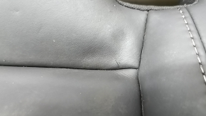 Volvo XC60 22-25 black Nappa leather rear seat bottom with child seat, scratches, dents, dry cleaning, water contact, rusty frame