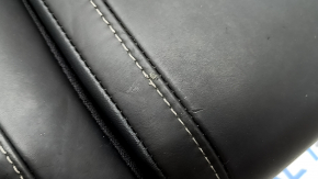 Volvo XC60 22-25 black Nappa leather rear seat bottom with child seat, scratches, dents, dry cleaning, water contact, rusty frame