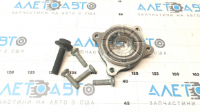 Front right wheel bearing on an Audi A4 B9 17-20, rusty