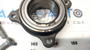 Front right wheel bearing on an Audi A4 B9 17-20, rusty
