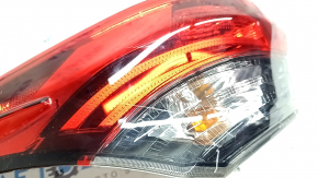 Left outer fender light for Toyota Highlander 20-23 LED, without mount, scratches