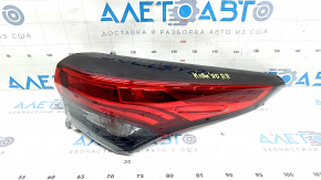 Toyota Highlander right outer fender light 20-23 LED, without mount, scratches