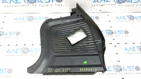 Left plastic windshield wiper grille for Mercedes W167 GLE 350 450 20-24, seal tears