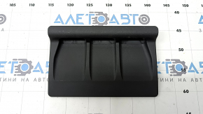 Right floor air duct trim for Mercedes W167 GLE 350 450 20-24, dark gray