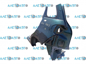 Quarter wing rear left Fiat 500L 14-19 green, bumps, dented bottom, on the body