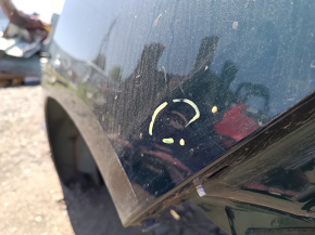 Quarter wing rear left Fiat 500L 14-19 green, bumps, dented bottom, on the body