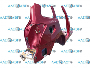 Quarter wing rear right Subaru Forester 14-18 SJ red, bumper, on the body